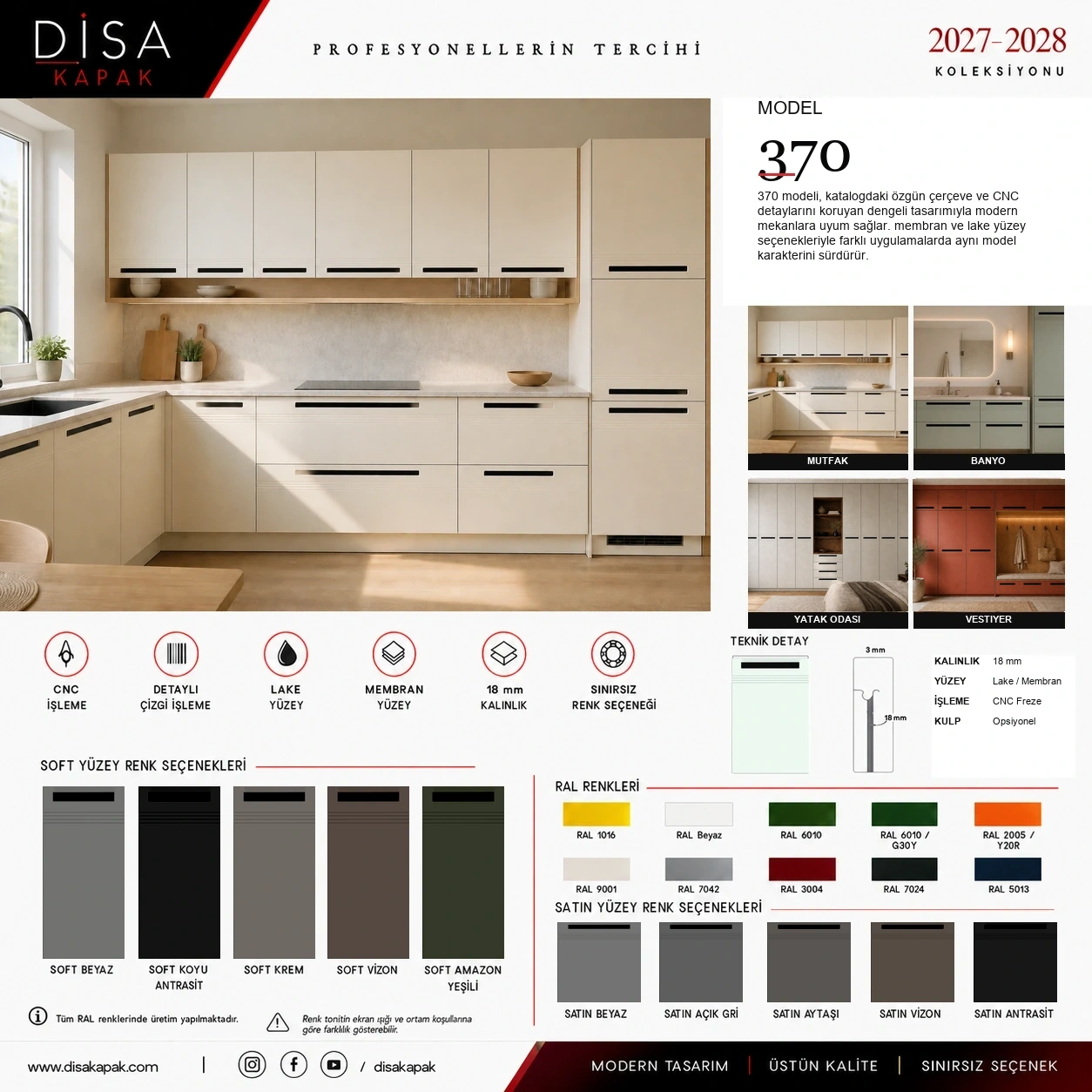Model 370 katalog sayfası