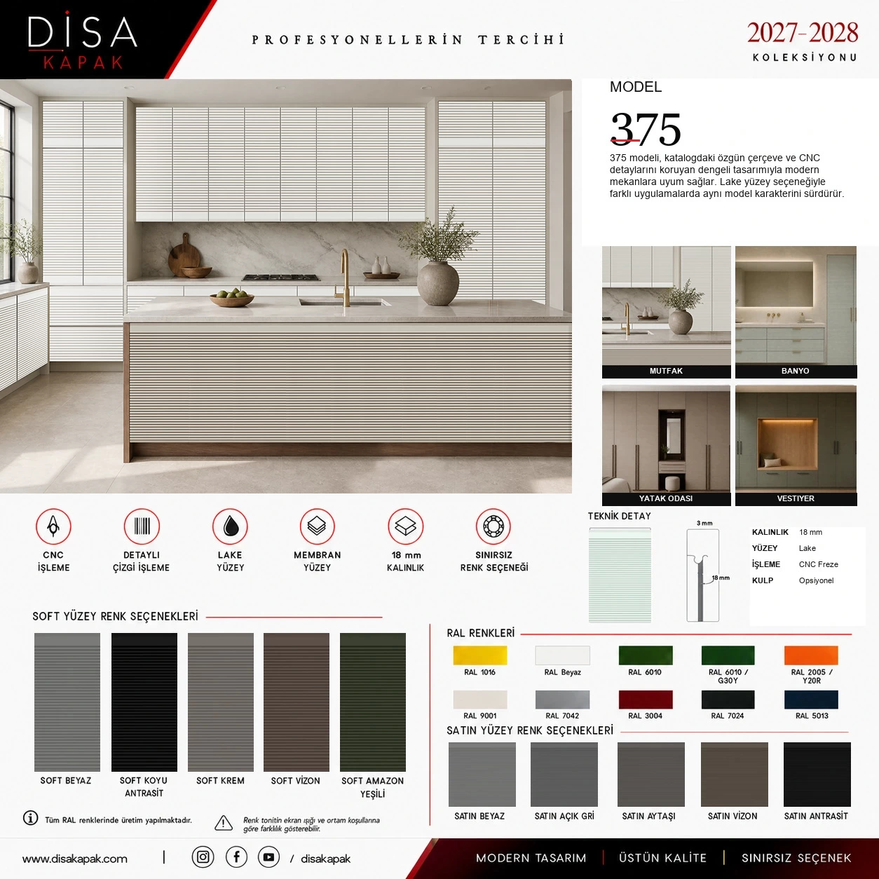 Model 375 katalog sayfası