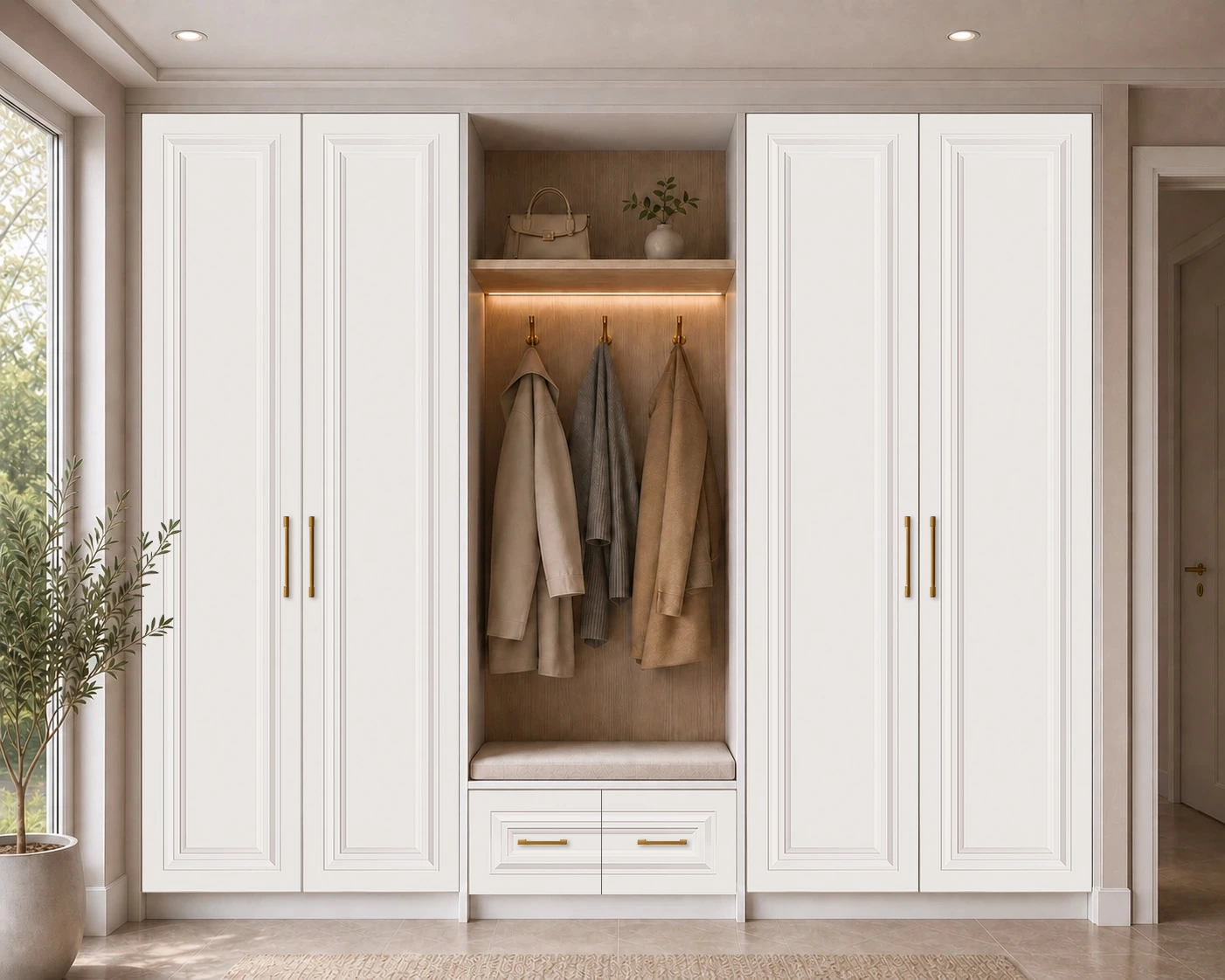 Model 435 Vestiyer uygulaması