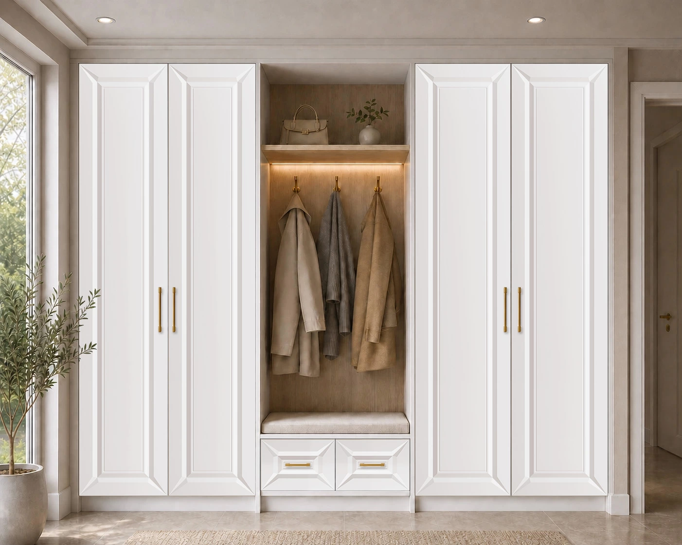 Model 460 Vestiyer uygulaması