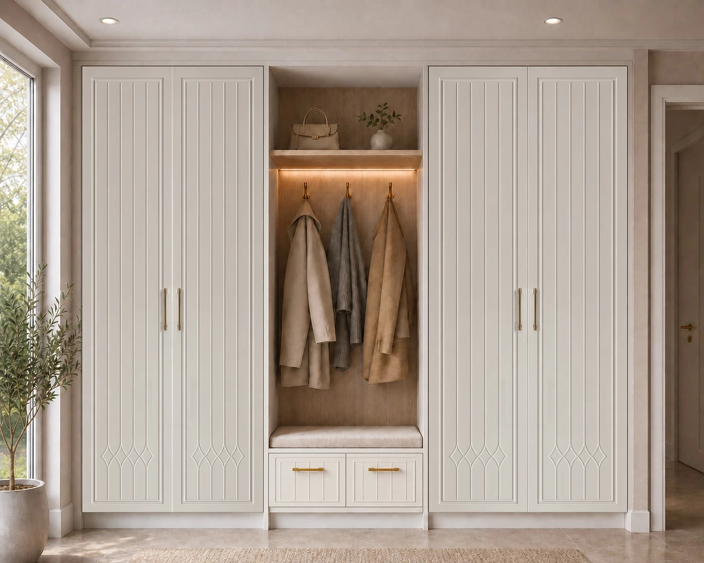 Model 485 Vestiyer uygulaması