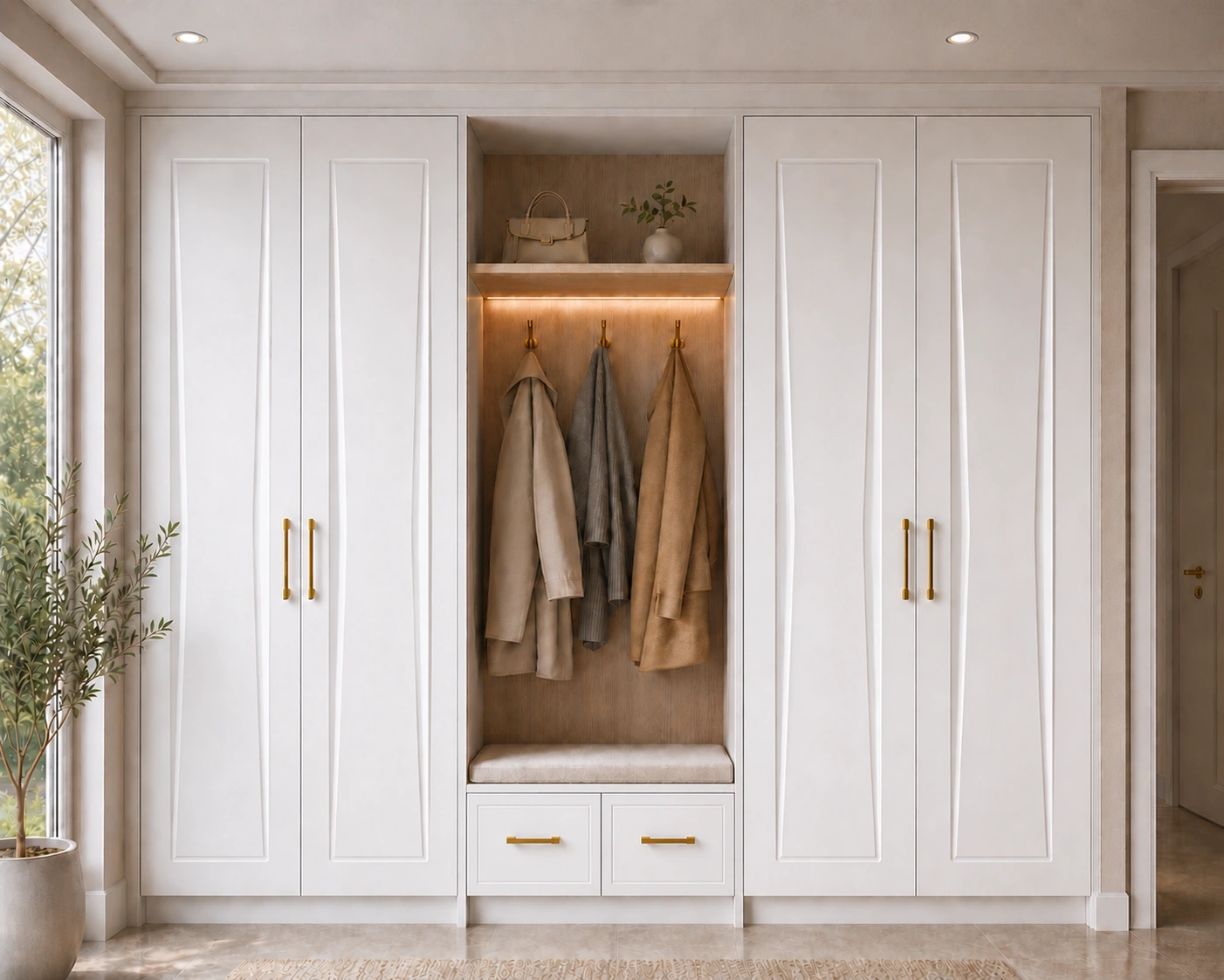 Model 521 Vestiyer uygulaması