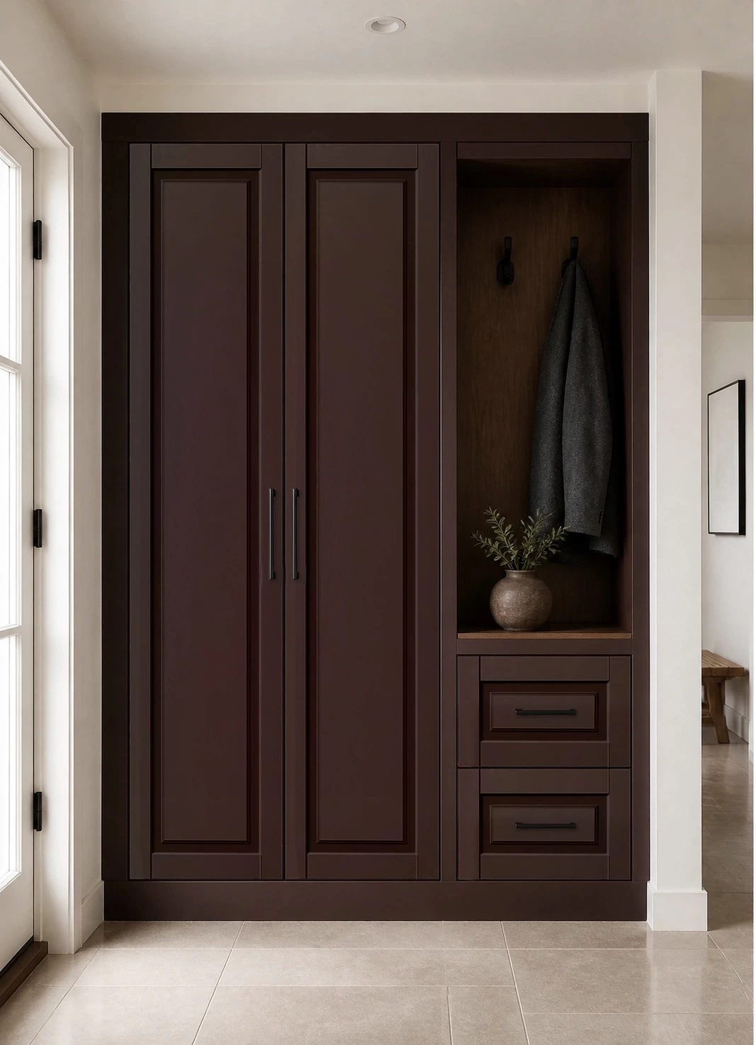 Model 705 Vestiyer uygulaması