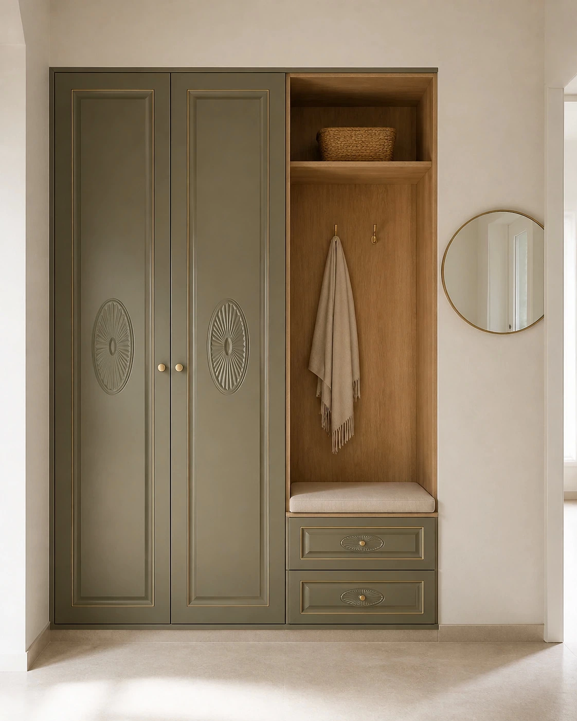 Model 715 Vestiyer uygulaması