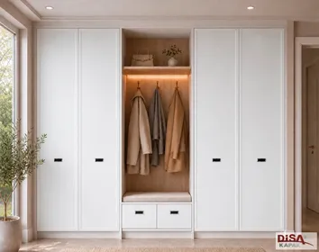 Model 530 Vestiyer temsili uygulaması