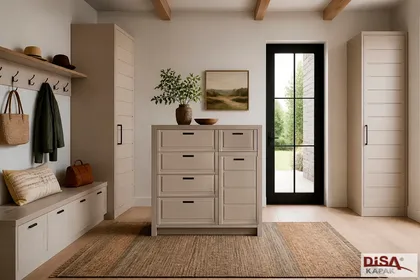 Model 611 Vestiyer temsili uygulaması