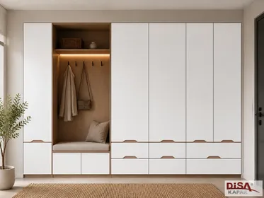 Model 845 Vestiyer temsili uygulaması